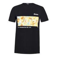 Santini Art Mercatone Team T-Shirt - Black - XL