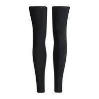 Santini BeHot H20 Fleece Leg Warmers - Black - XL-XXL