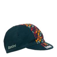 Santini Il Lombardia Cotton Cap - Black