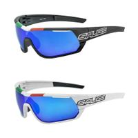 Salice 016 Italian Edition RWP Polarised Sunglasses - Black/Blue