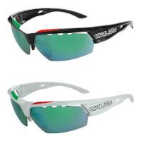 Salice 005 ITA Sports Sunglasses - Black/Mirror Lens