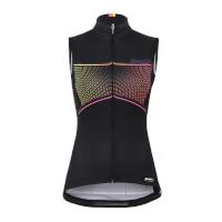 Santini Women\'s Stella Sleeveless Jersey - Black - S