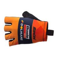 Santini Team Boels Dolmans 17 Race Gloves - Orange - S