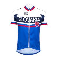 Santini Slovakia National Team 17 Jersey - White/Blue - XL