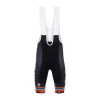 Santini De Rosa 17 Bib Shorts - Black - XXL