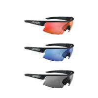 Salice CSPEED RW Sports Sunglasses - Mirror - Black/RW Blue