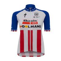Santini Team Boels Dolmans 17 American Champion Jersey - White - M