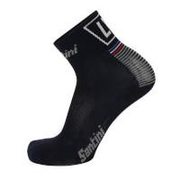 Santini La Vuelta 2017 Stage 1-2-3 Nimes Coolmax Socks - Blue - XXL