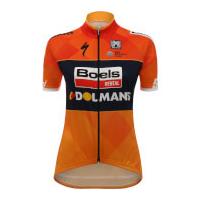 Santini Women\'s Team Boels Dolmans 17 Jersey - Orange - XL