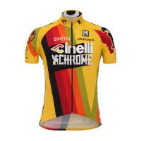 Santini Cinelli Chrome 17 Jersey - Yellow/Black - XL