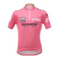 Santini Kids\' Giro d\'Italia 2017 Leaders Jersey - Pink - XXL/13-14 Years