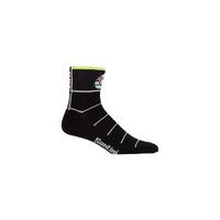 Santini - UCI Rainbow Fashion Line Coolmax Socks Blk M/L