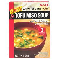 sb instant miso soup spicy tofu