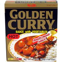 sb instant golden curry sauce hot