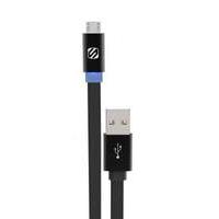 scosche 09 m flatout charge and sync cable with charge led indicator f ...