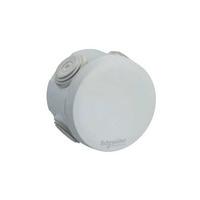 schneider electric enn05001 ip55 circular junction box grey 60x60x40mm