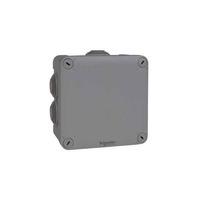 schneider electric enn05005 ip55 junction box grey 105x105x55mm