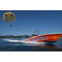 Scenic Boat Ride and Parasailing Experience over the Bay of Islands from Paihia