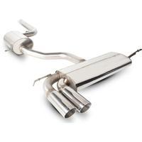 Scorpion Exhaust Cat-Back (Resonated) Twin STW - Volkswagen Scirocco 1.4/2.0 TSI & 2.0 TDI 08+