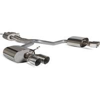 scorpion exhaust half system quad daytona audi s5 30 tfsi quattro b8 a ...