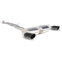 scorpion exhaust cat back twin evo blk mercedes a class a250 amg 4mati ...