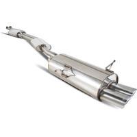 scorpion exhaust cat back twin monaco bmw e46 320323328 98 00