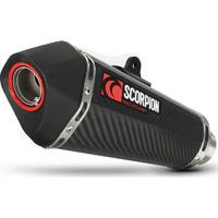 Scorpion Serket Taper Carbon Oval Exhaust - Yamaha MT-09 Tracer 15+