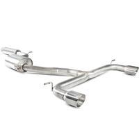 scorpion exhaust cat back resonated twin daytona volkswagen golf mk7 g ...