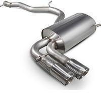 scorpion exhaust cat back daytona audi s3 8p 20t quattro 3 door amp sp ...