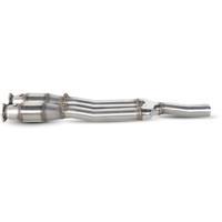 scorpion exhaust twin sports cat volkswagen golf mk4 r32 03 05