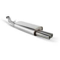 scorpion exhaust half system twin lemans bmw e30 320325 inc cabrio amp ...