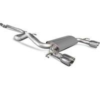 Scorpion Exhaust Cat-Back Twin Daytona - Vauxhall Corsa E VXR 15+