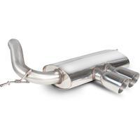 scorpion exhaust cat back res twin daytona ford focus mk3 st 250 estat ...