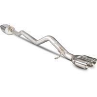 Scorpion Exhaust Cat/DPF Back (Resonated) Twin Daytona - Volkswagen Transporter T5 & Caravelle 03+