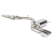 scorpion exhaust cat back res twin daytona audi rs3 11 12