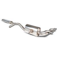 Scorpion Exhaust Half System (Res) Twin Monaco - Renault Megane RS225 04-09