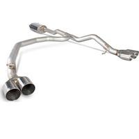 scorpion exhaust catdpf back res quad daytona volkswagen t5 transporte ...