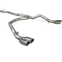 Scorpion Exhaust Cat/DPF-Back Quad Monaco - Volkswagen T5 Transporter & Caravelle