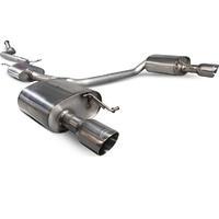 Scorpion Exhaust Cat-Back (Res) Twin Daytona - Audi A5 B8 2.0 TFSi 12+