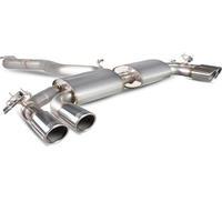 scorpion exhaust cat back valved quad monaco audi s3 20t 8v 3 saloon 1 ...