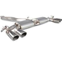 Scorpion Exhaust Cat-Back (Valved) Quad Monaco - Audi S3 2.0T 8V 3 Door & Sportback 13 - 16