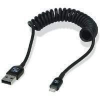 Scosche strikeLINE Coiled Charge and Sync Cable for Lightning Devices
