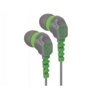 Scosche Thudbuds Sport Earbuds (green/grey)