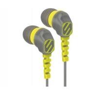 Scosche Thudbuds Sport Earbuds (yellow/grey)