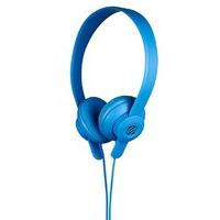 scosche lobedope on ear headphones blue