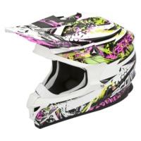 Scorpion VX-15 Evo Air Horror White/Pink/Green