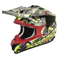 Scorpion VX-15 Evo Air Vector Black/Multi Gloss