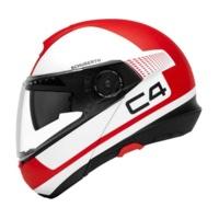 schuberth c4 legacy redwhite