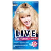 Schwarzkopf Live Lightener and twist 102 Vanilla Blonde Level 3