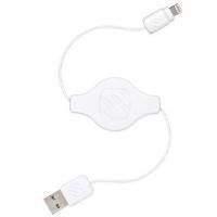 Scosche strikeLINE Pro Retractable Charge & Sync Cable (White) for Lightning Devices